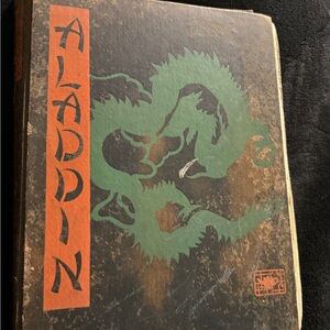 Aladdin Vintage 1925 Aladdin Book. Very old . 100 years old